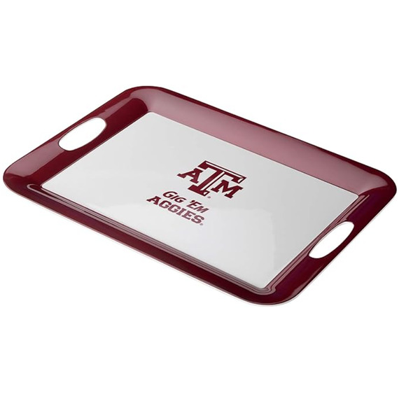 College Kitchen Collection Texas A&M University Serving Tray/Party Platter 16" - Picture 2 of 2